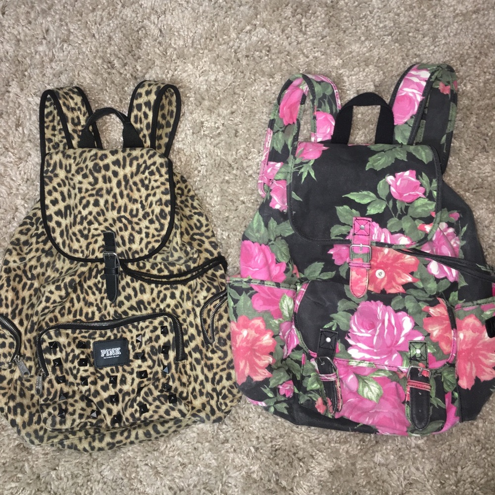 TWO VS PINK BACKPACKS - RETIRED